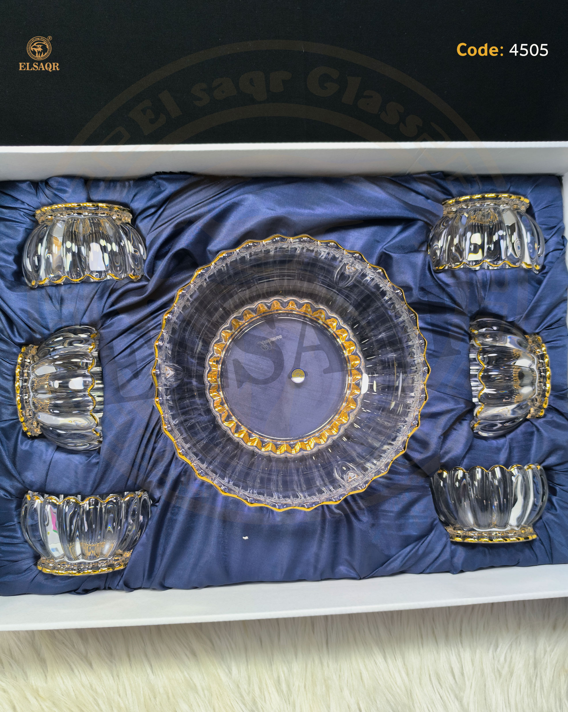 طقم خشاف شبح شفه ذهب خفيف - صورة أخرى