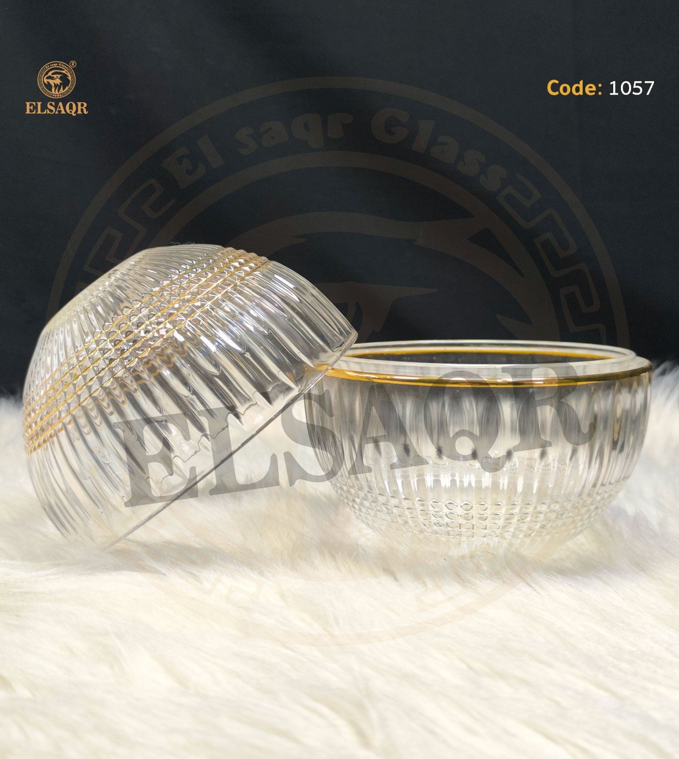 علبة مناديل شبكة شفة ذهب - صورة 3