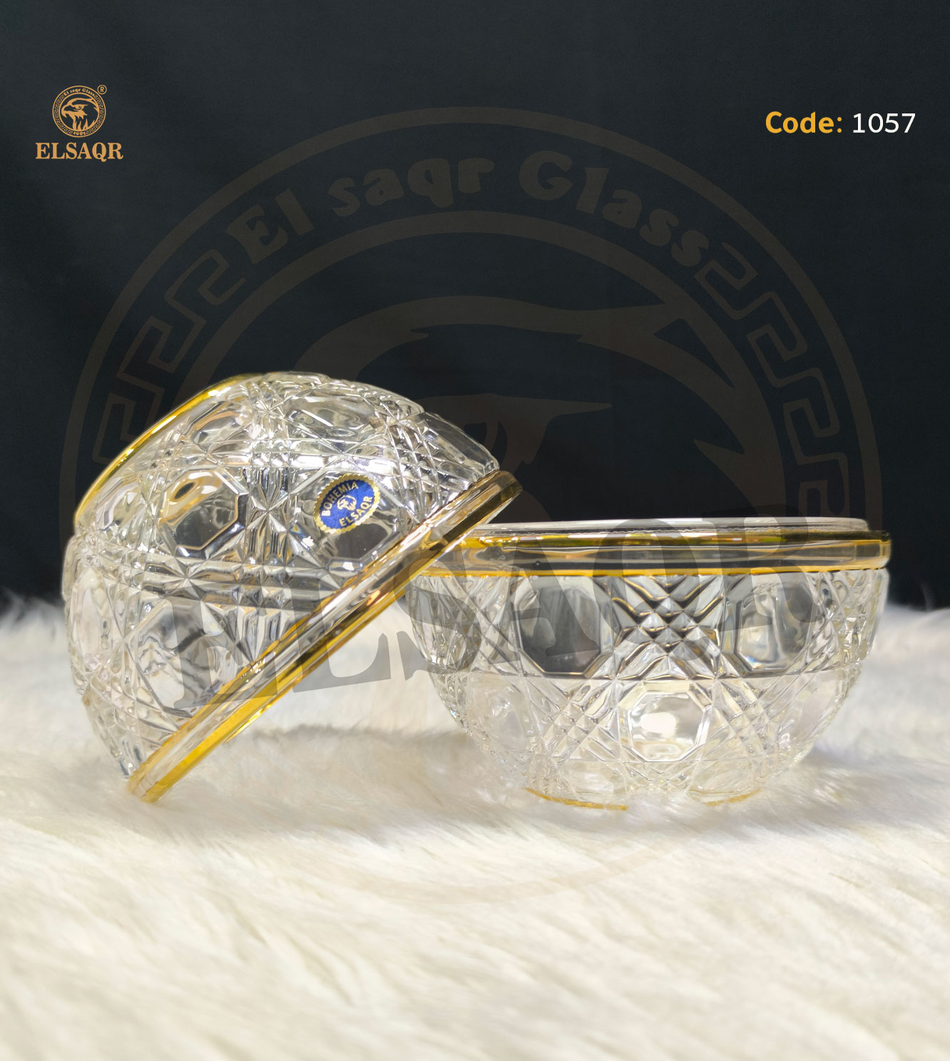 علبة مناديل شبكة شفة ذهب - صورة 3